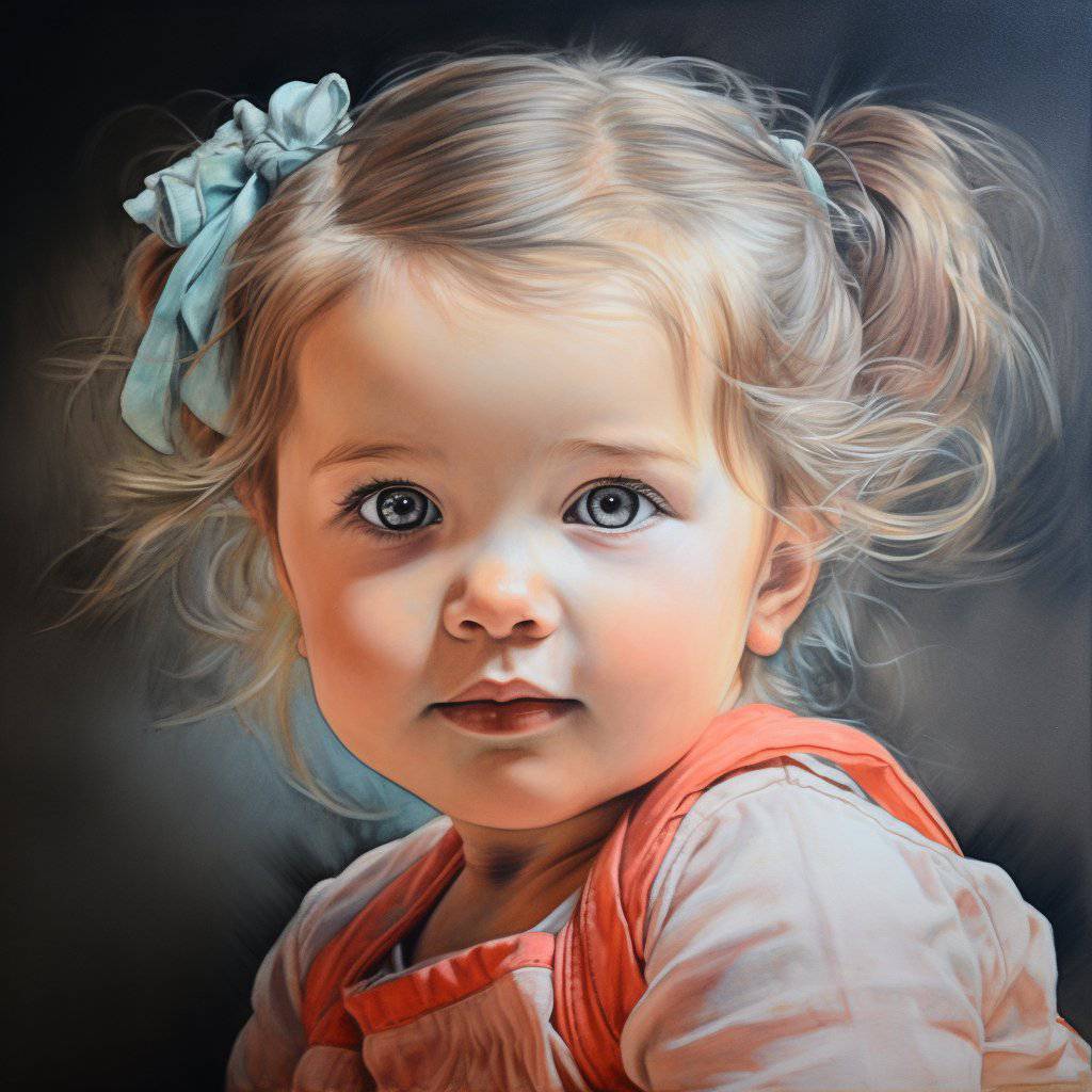 Personalized Baby Sketch