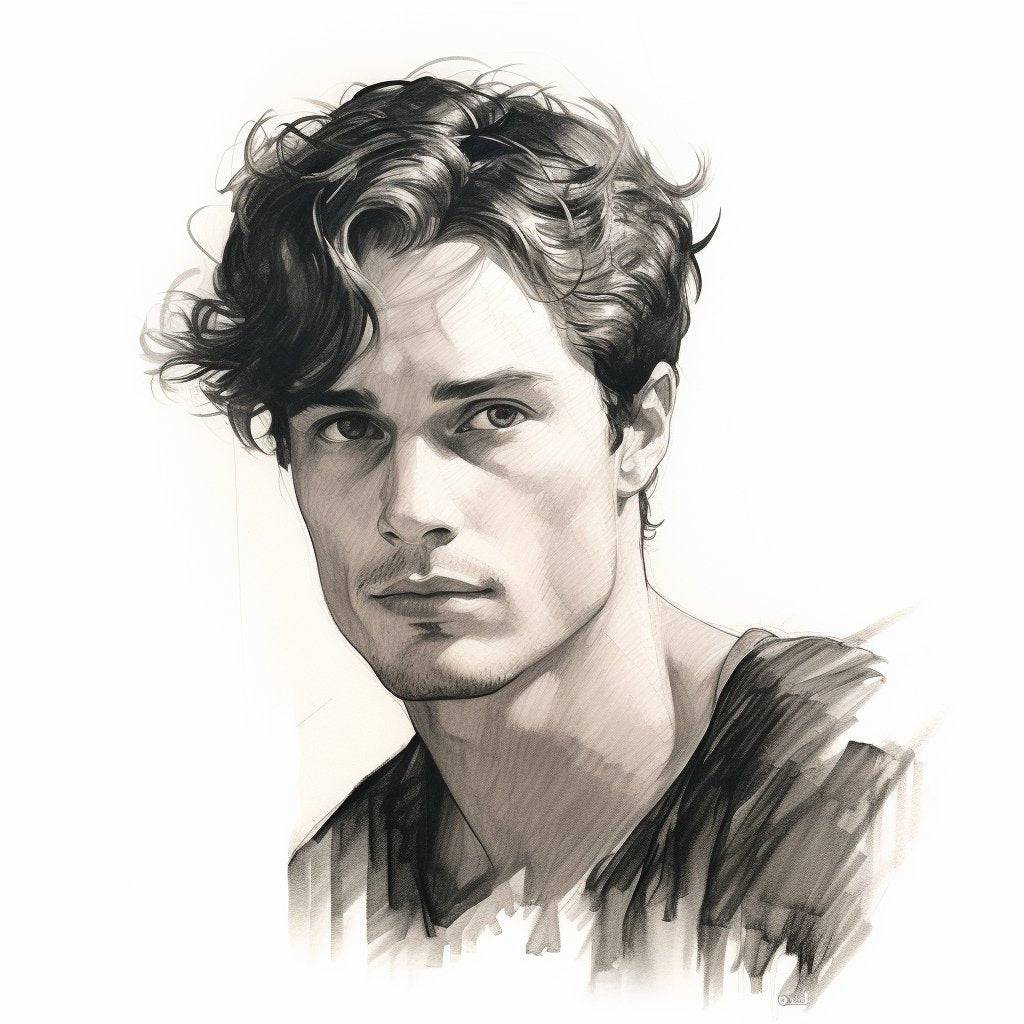 Your Soulmate Drawing Soulmate Drawing Sketch